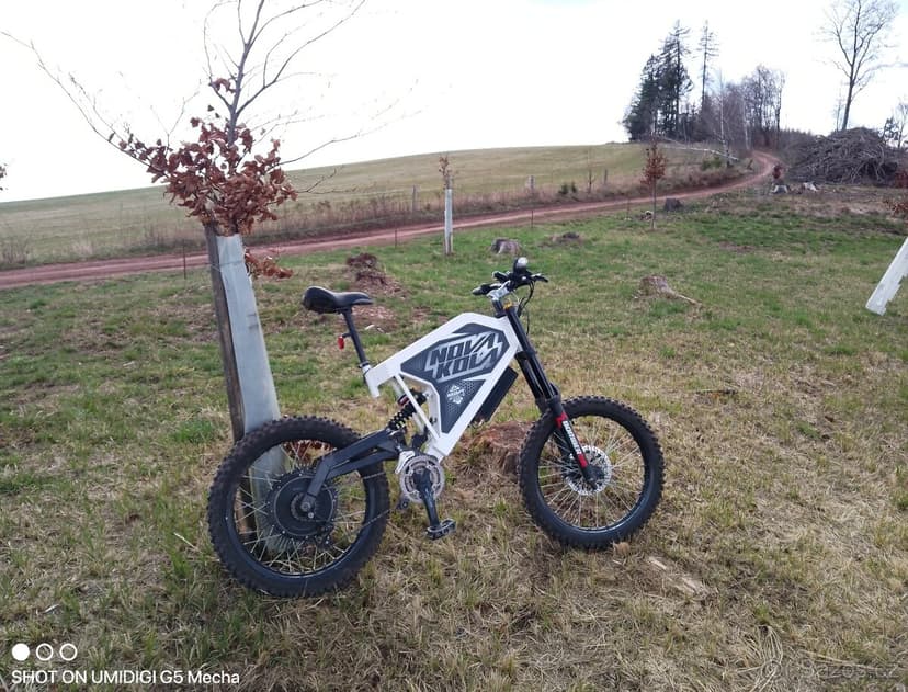 Elektro motorka - možná výměna za celoodpružené elektro kolo