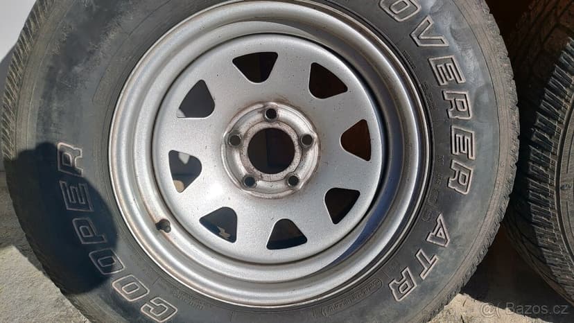 Ocelové ráfky Jeep Cherokee XJ,ZJ,TJ