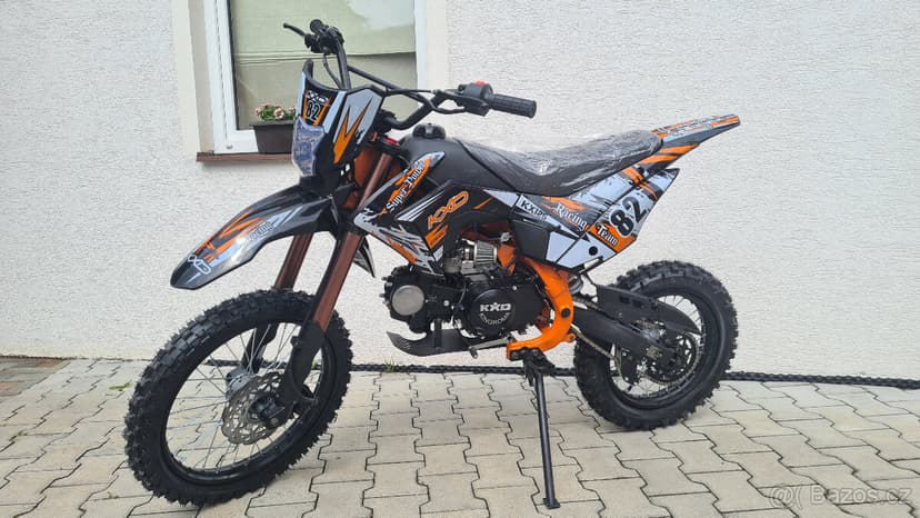 Pitbike KXD GT- 125S, kola 17/14, Delta rám, motor Honda DAX