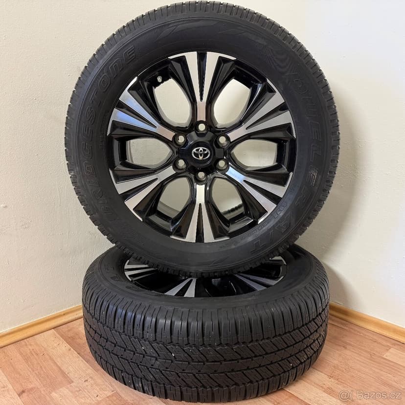 TOYOTA LC150 6x139,7 R19 ET25+TPMS+LETNÍ 265/55R19