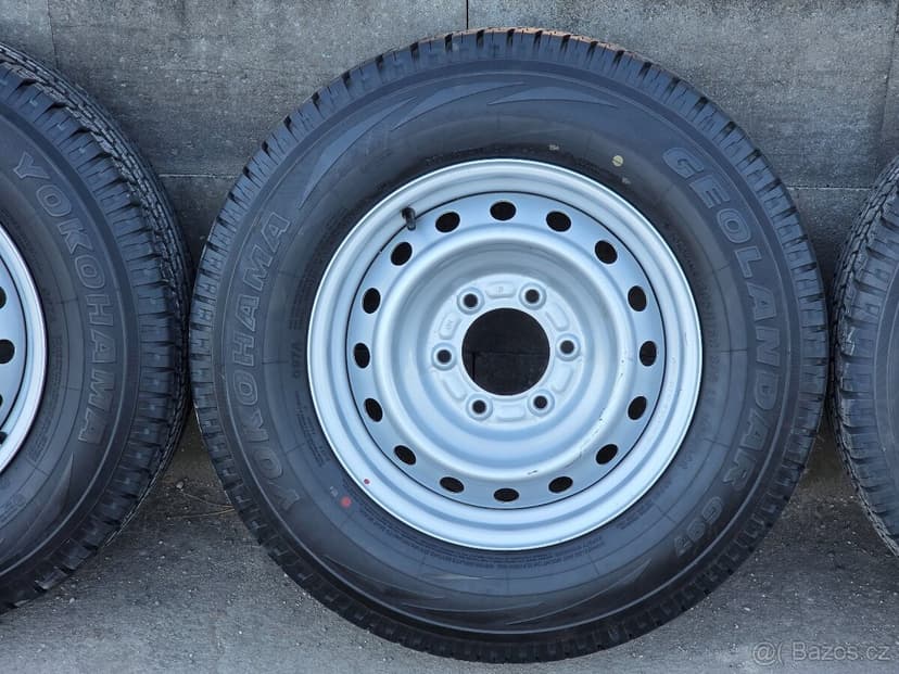 D-max 4ks plechových kol 6x139,7 205R16C