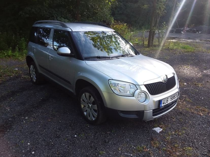 YETI 2.0TDI 103KW,,DIGI KLIMA,,4x4,,VYHŘEV,STK,ČR-KOUPENÉ