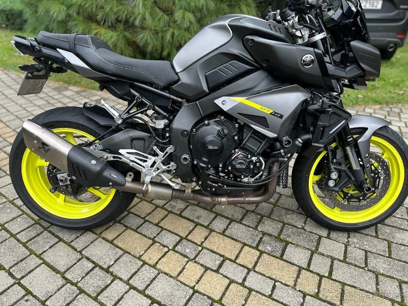 Yamaha MT10 touring,13xxx km, Akrapovič, - DPH