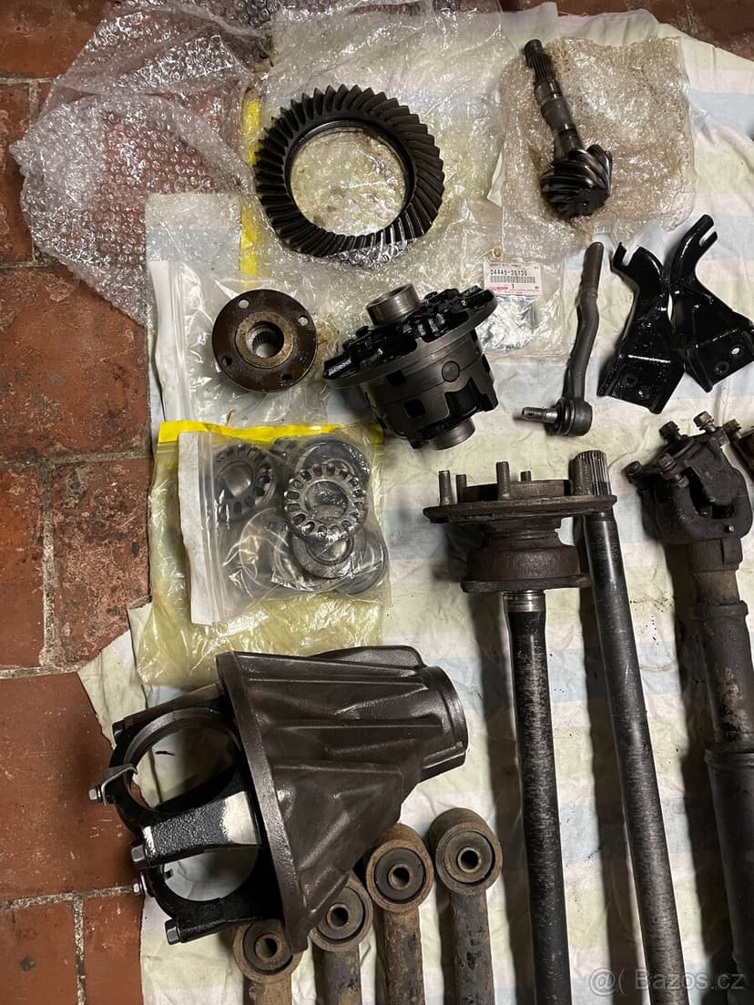 Díly podvozku Toyota 4Runner, Hilux, Land Cruiser