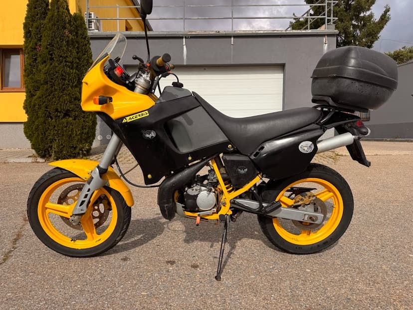 2003 CAGIVA SUPERCITY 50, PO SERVISU, KUFR GIVI