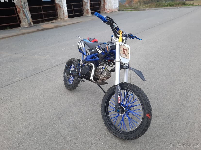 Pitbike 125ccm sky ram 17/14