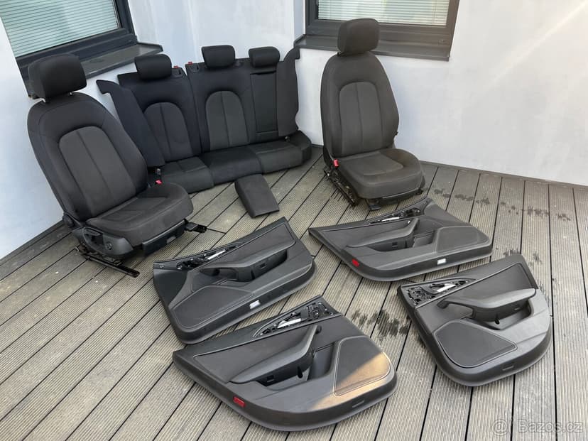 Kompletní interiér Audi A6 C7 (sedačky, tapce)