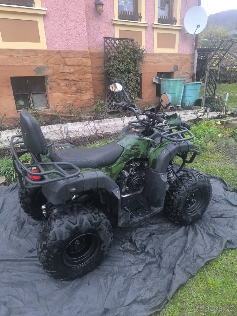 Dobrý den, prodám 4T čtyřkolku o obsahu 150ccm 8,5kw