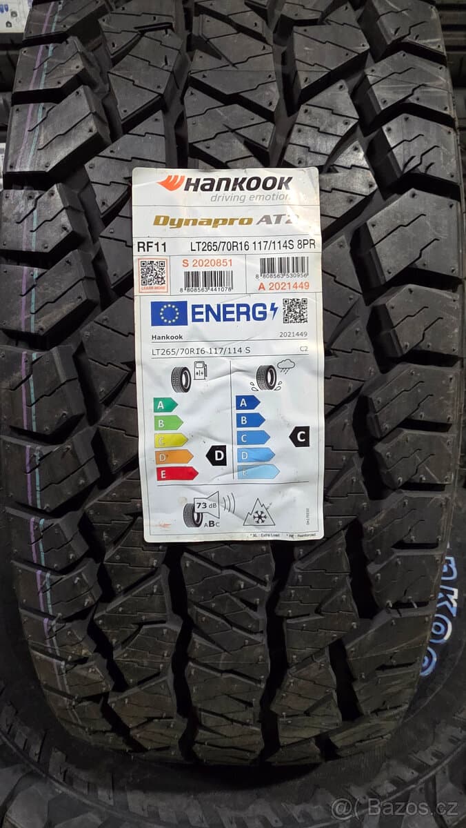 OFFROAD PNEU HANKOOK R16 LT 265/70/16 STAV 1A, DPH (HA2629)