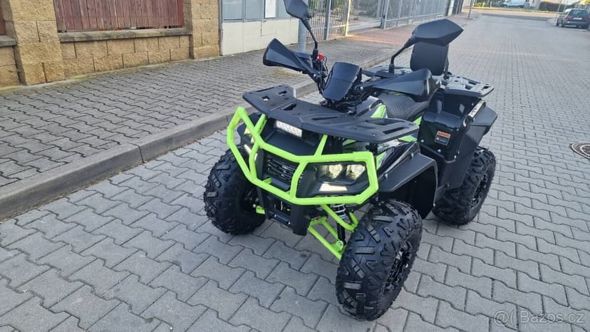 Dětská čtyřtaktní čtyřkolka ATV RockRider 125ccm zelena