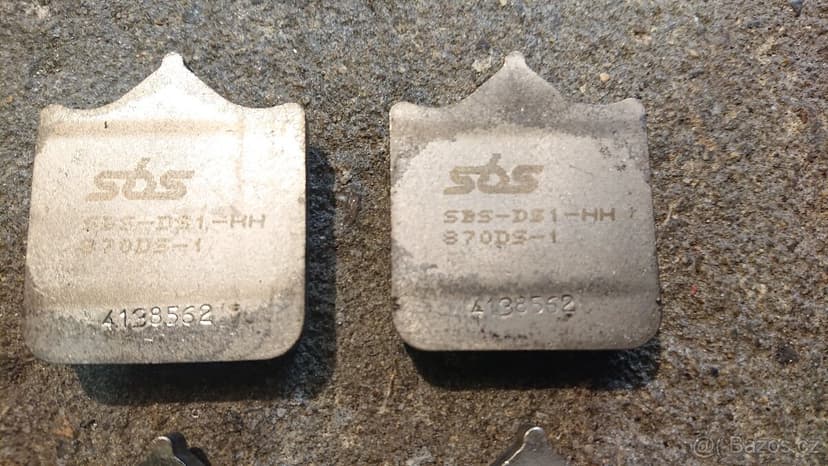 Závodní destičky SBS 870DS-1 BMW S1000RR