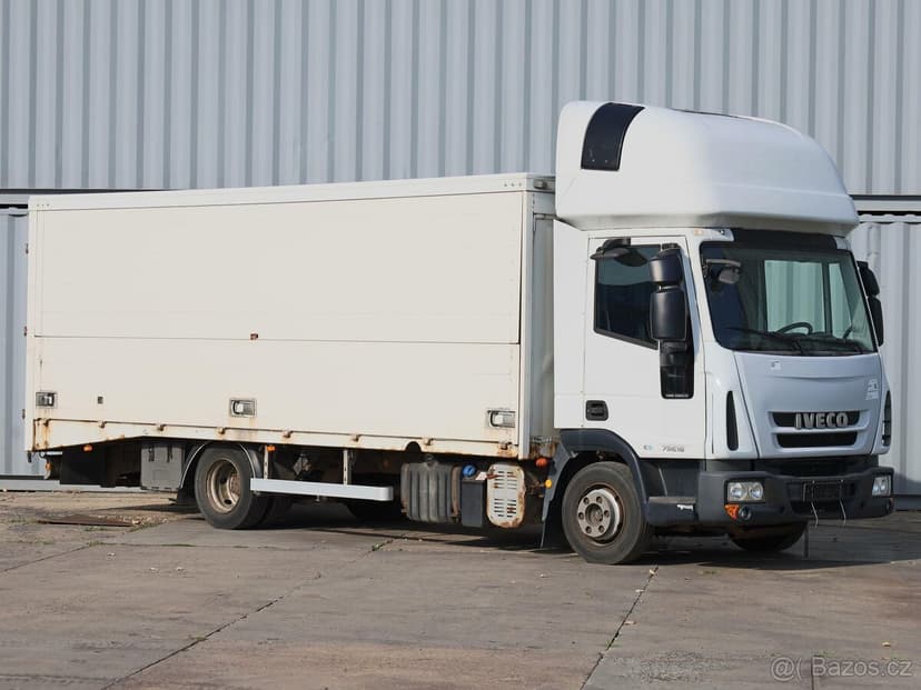 Iveco EUROCARGO ML 75E18, 7.5 TUN, NÁJEZDY, NAVIJÁK, BOČNÍ O