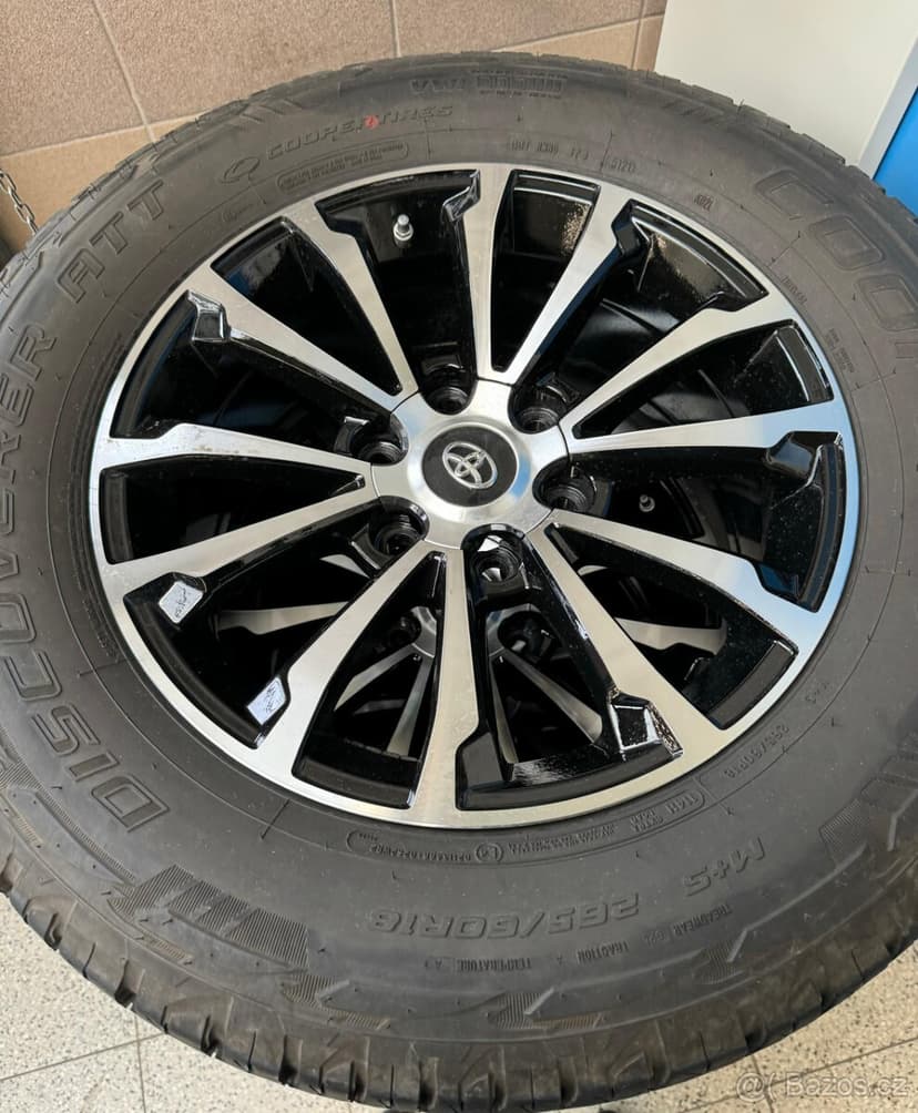 ALU kola 7,5x18 6x139,7 Toyota