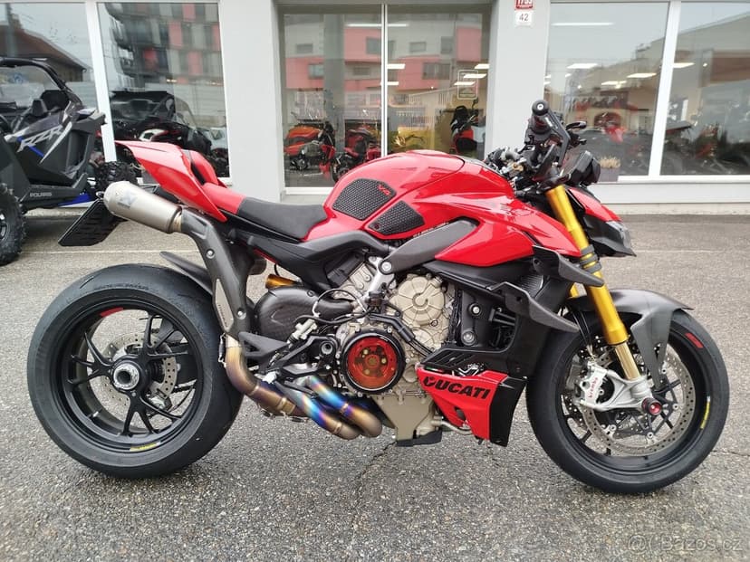 Ducati Streetfighter V4 S, 1.MAJITEL, ČR, -DPH,ÚŽASNÁ VÝBAVA