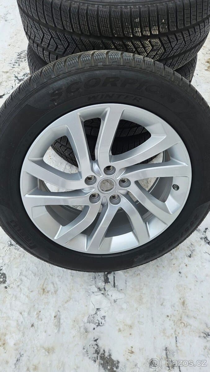 Originál Land Rover ALU kola R20 5x120 + Pirelli