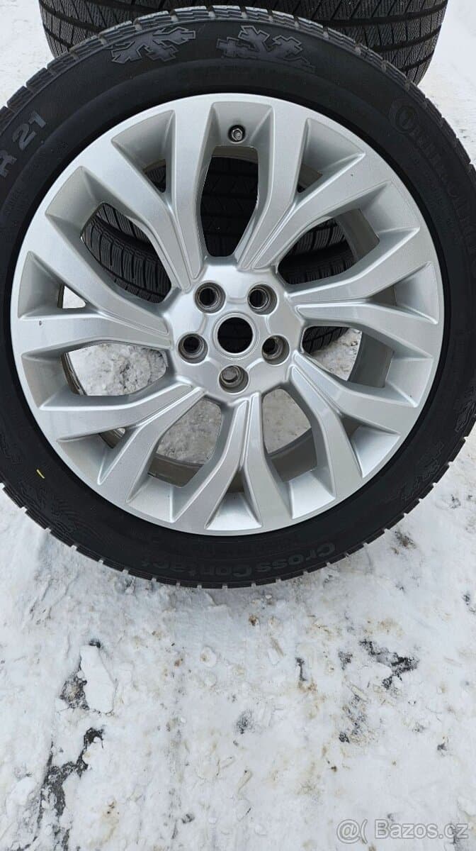 TOP ALU kola Land Rover 21" – 5×120, Continental 9