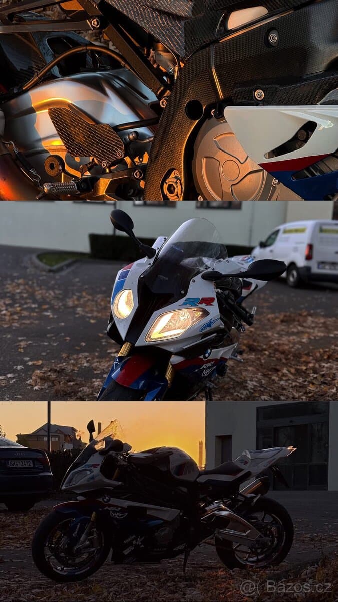 BMW S1000RR 2011 – Akrapovič, karbon, top stav