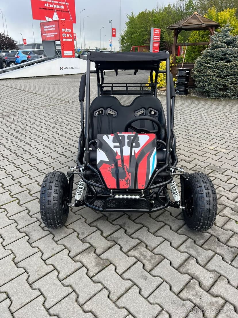 Elektrická Buggy až 2500w 60V 2 místa červena