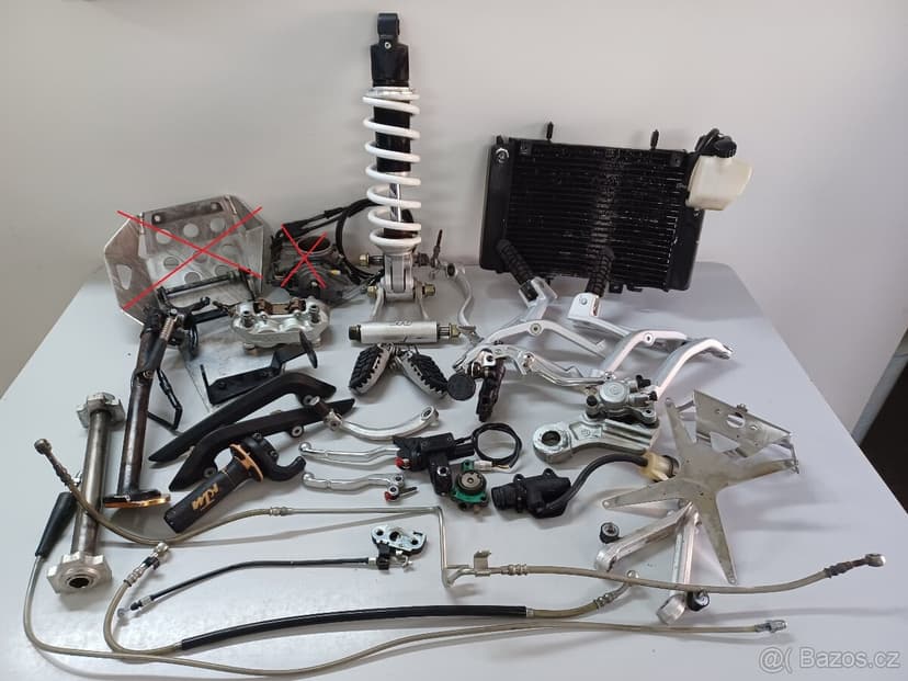 KTM LC4 690 SM - NÁHRADNÍ DÍLY