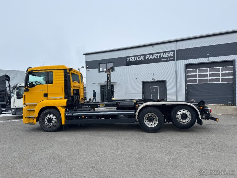 MAN TGS 26.470, KONTEJNER MEILLER, 12/2020, SUPER STAV