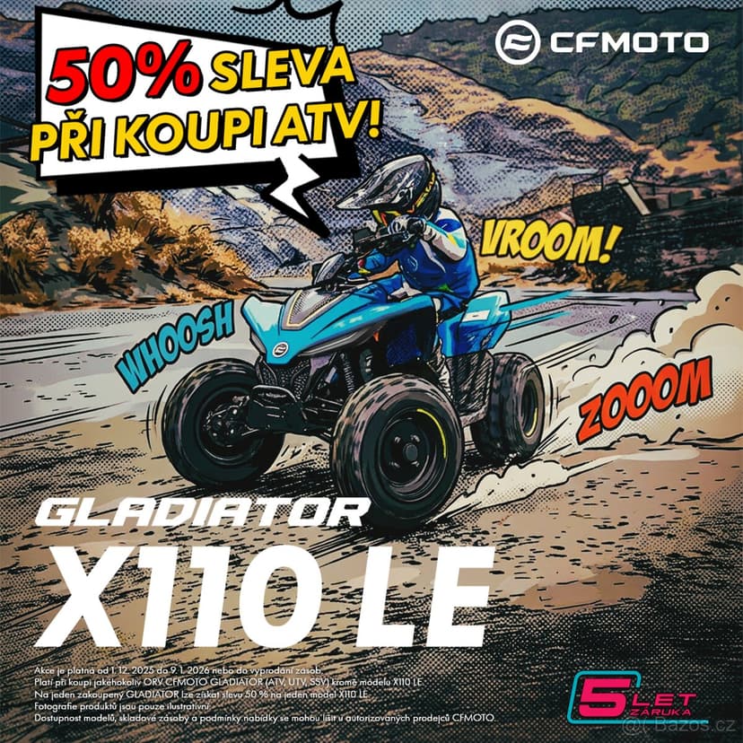 CFMOTO Gladiator X1000 G3 OVERLAND NOVINKA