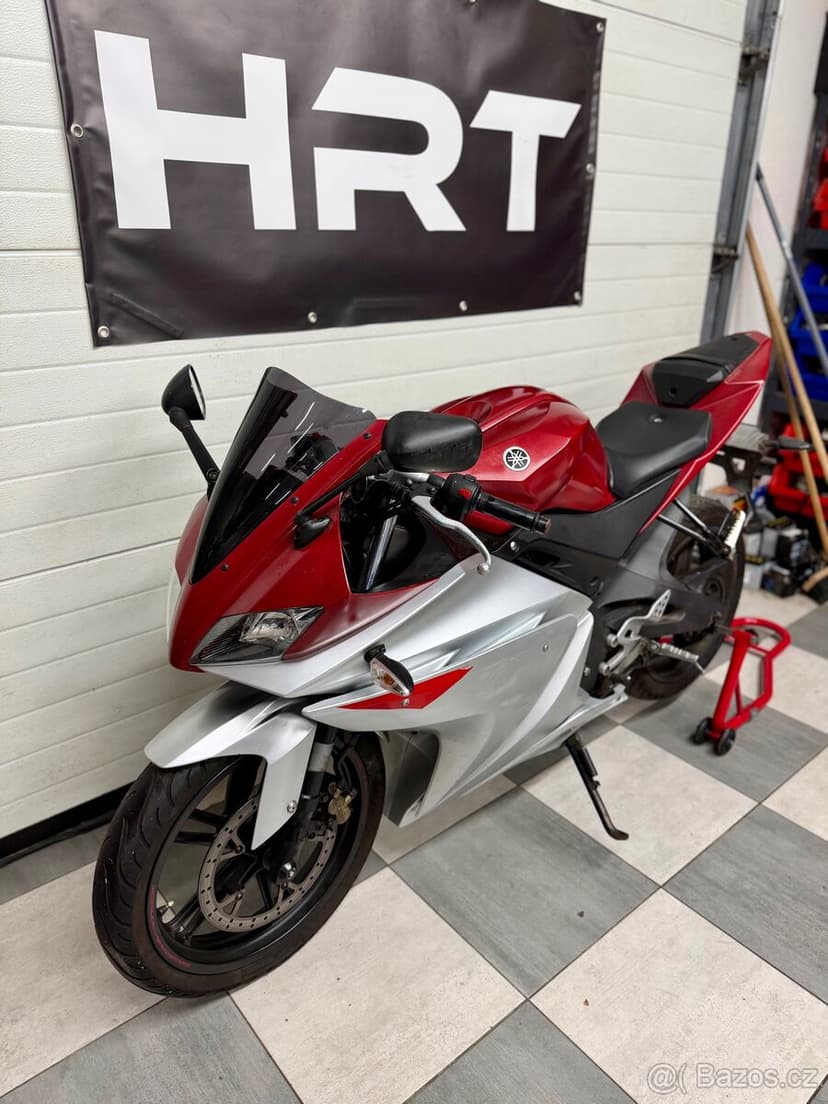 Yamaha YZF-R125 2008-2013 Sada kapot, Černé plexi