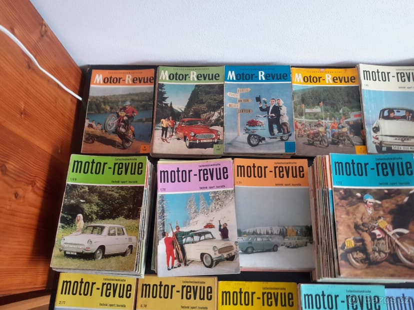 Československá motor revue Tatra Liaz Škoda Praga