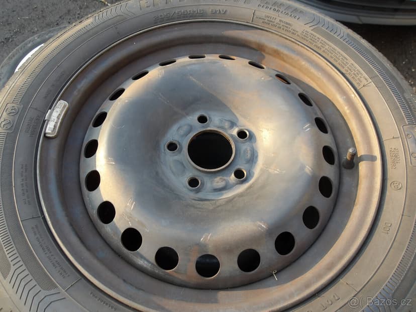 4x disk (5x108) letní pneu goodyear 205/55 r16