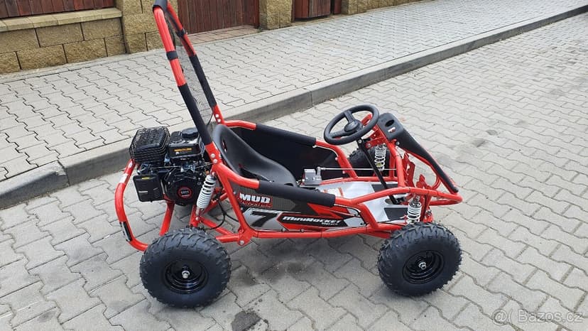 Dětská Bugina MudMonster 4 Takt 98ccm červená