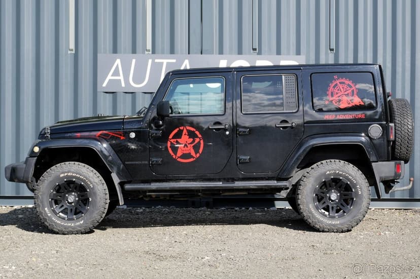 Jeep Wrangler 3.6 V6 4x4 209 kW, Tažné, Kamera