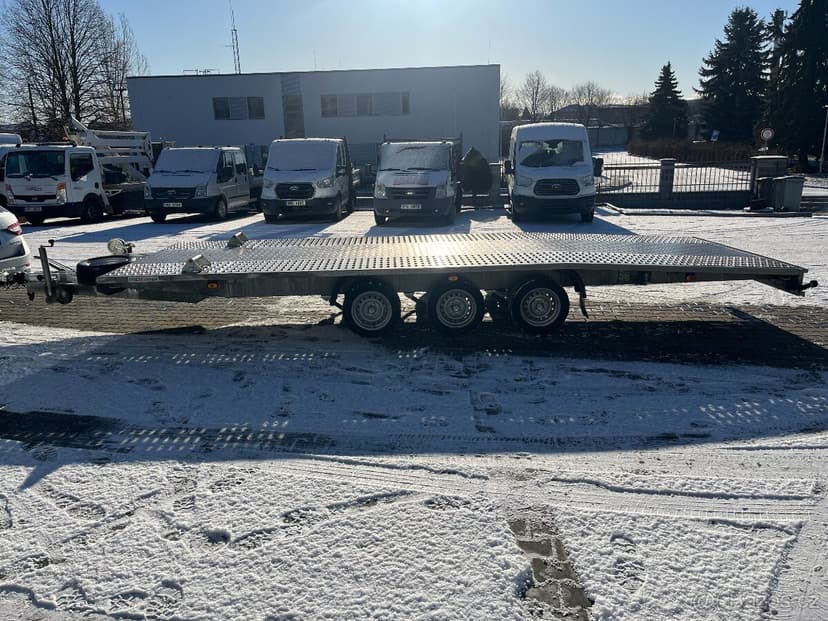 Přepravník automobilů nový plato 6x2,1m,odpočet DPH