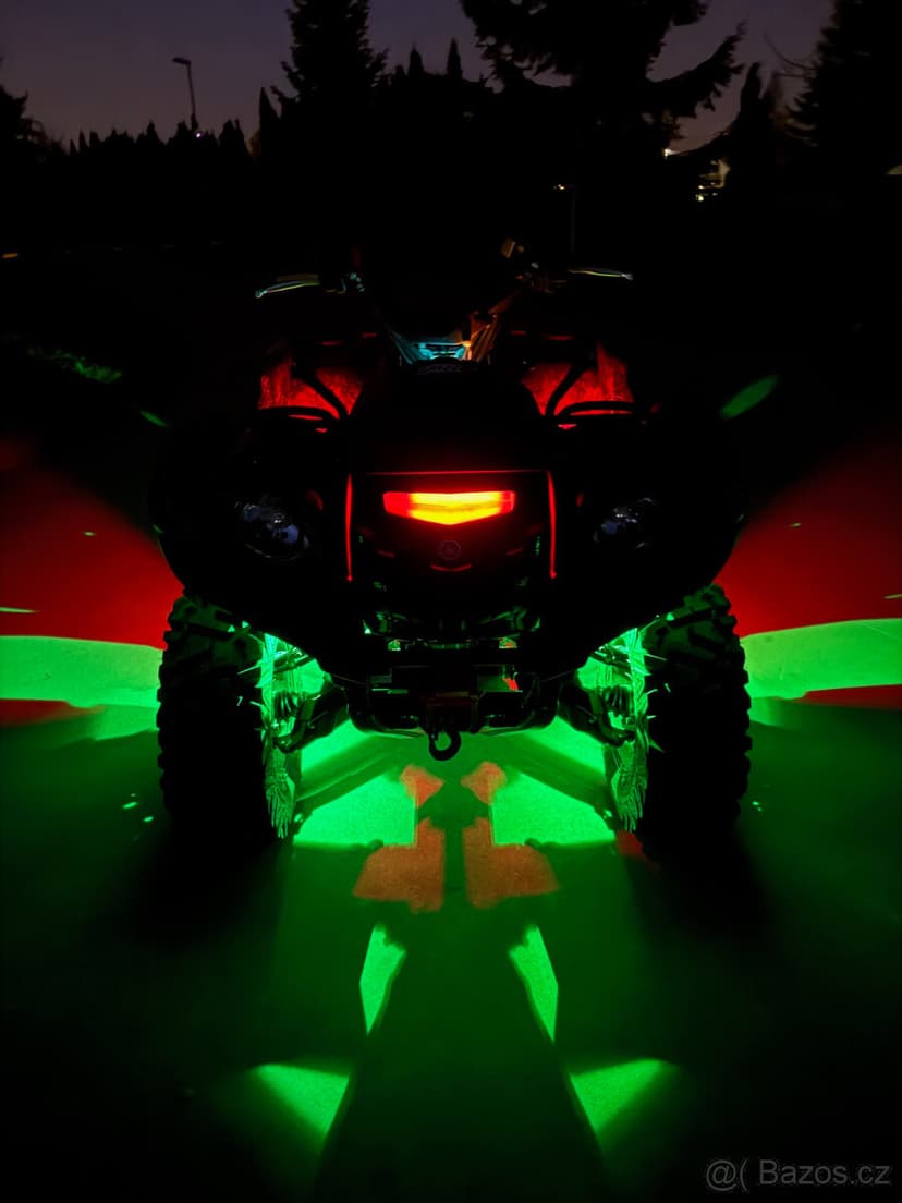 Podsvícení čtyřkolky