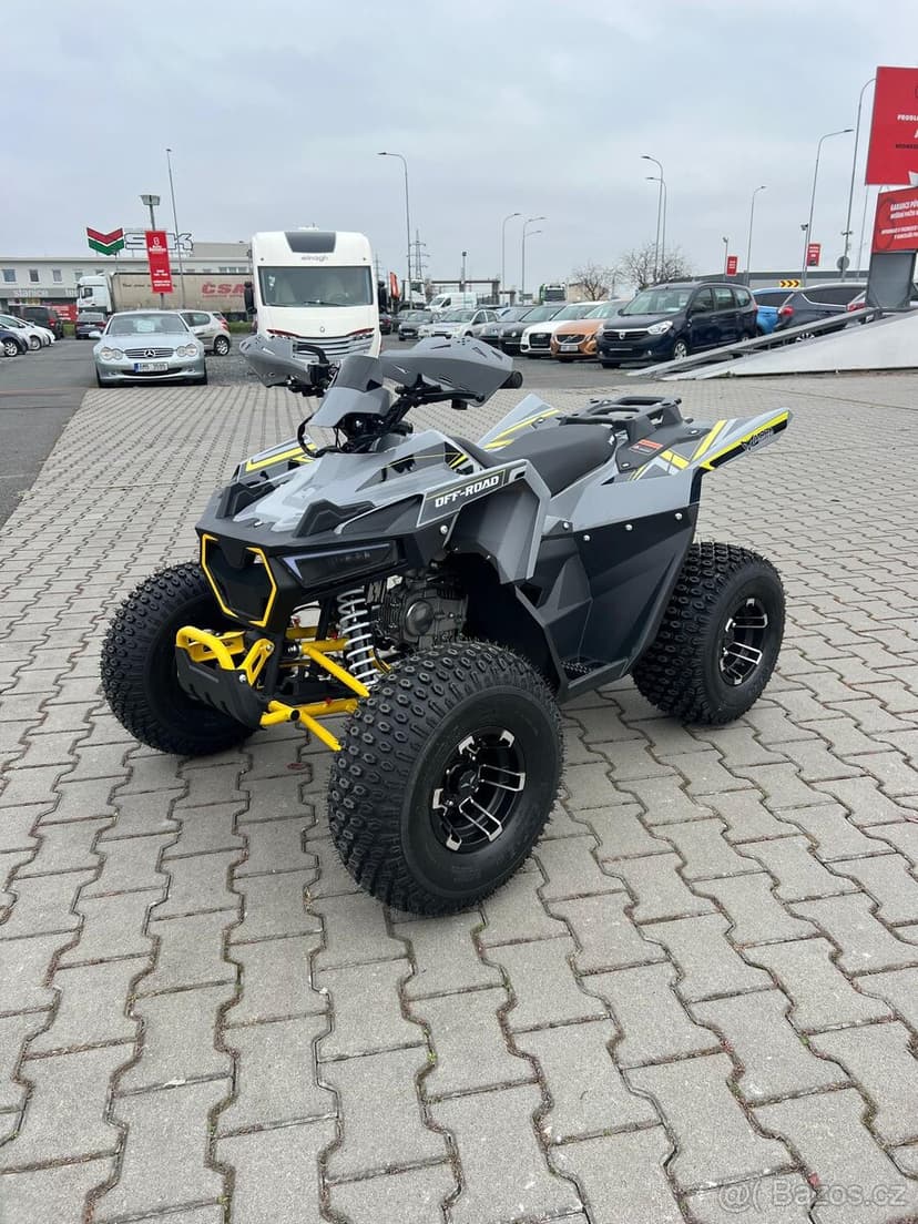 Dětská čtyřkolka FUN 125cc 3G8 - žlutá model 2026