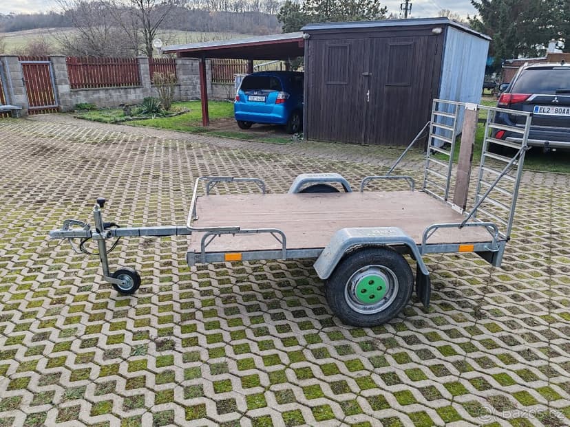 Vozík Vlek Přívěs na ATV čtyřkolku moto