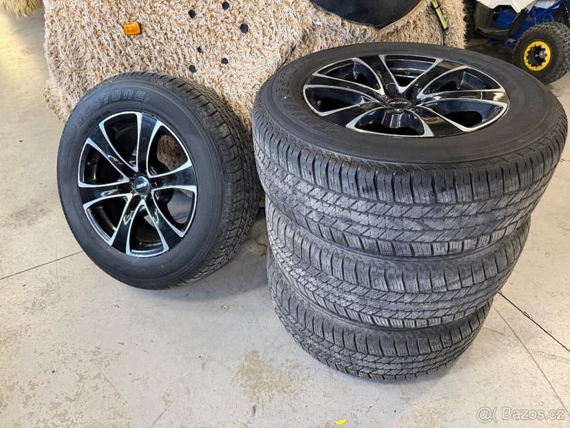 Toyota disky  6x139,7 pneu 265/60r18 M+S