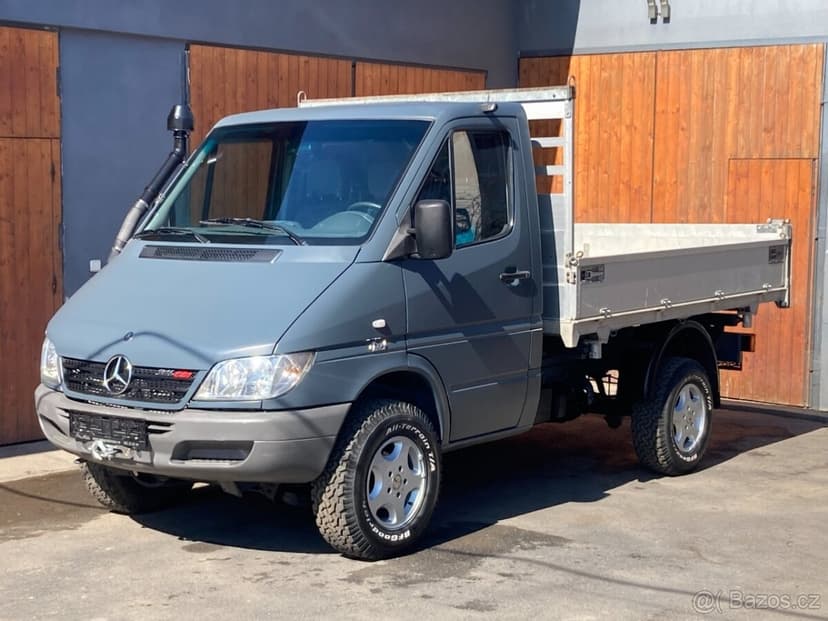 MERCEDES SPRINTER 316 4X4 2,7TD 3stranný sklápěč