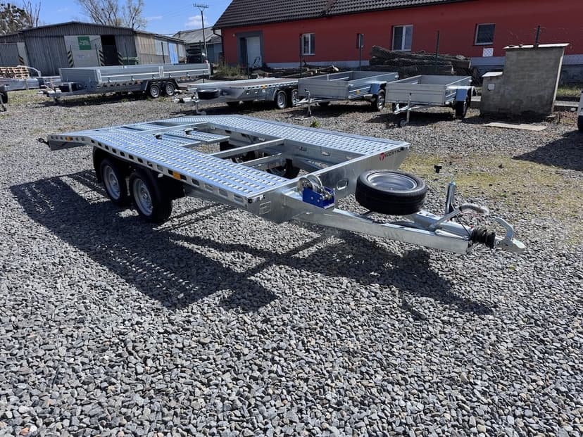 Přívěsný vozík,autopřepravník 410x195cm,2700kg,VDI2700