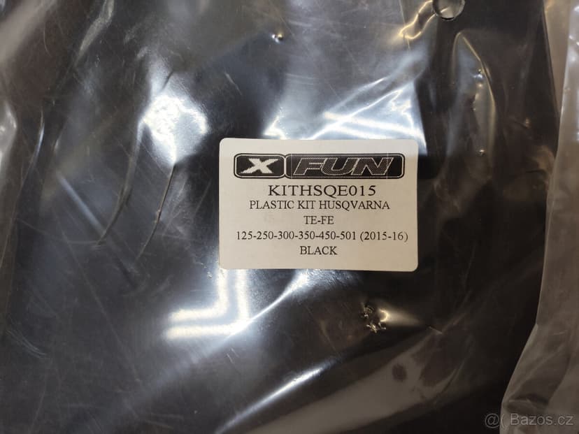 Prodám černé plasty Rtech Husqvarna 2013-2016