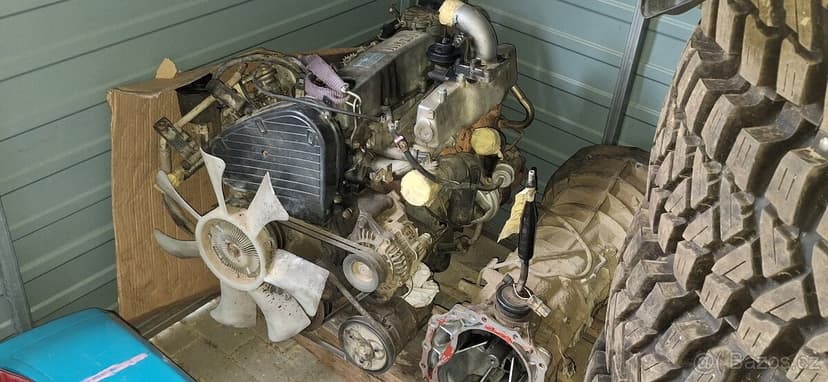 Kompletni motor Nissan Patrol y61 2,8TD mech. čerpadlo