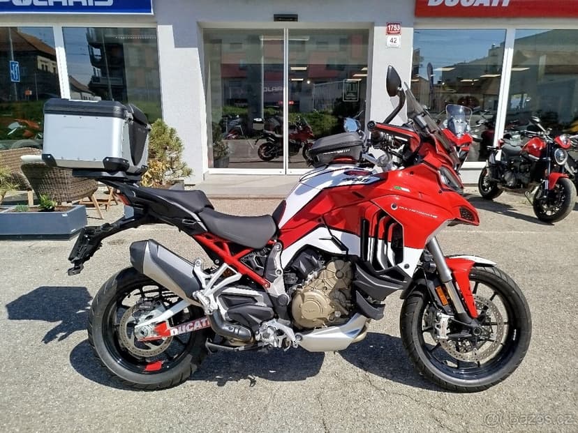Ducati Multistrada V4 S, Radar, 1. MAJ, ČR, ZÁRUKA, TOP CENA