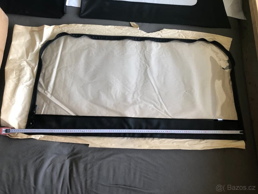 Jeep wrangler JK, zadní okna sada soft top.