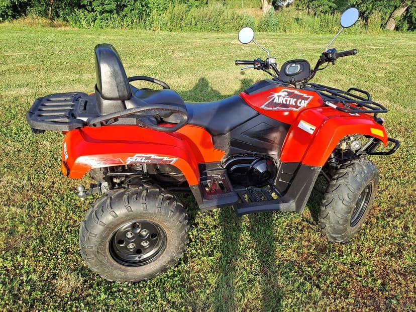 Čtyřkolka ARTIC CAT 500TRV - nejlepší motor