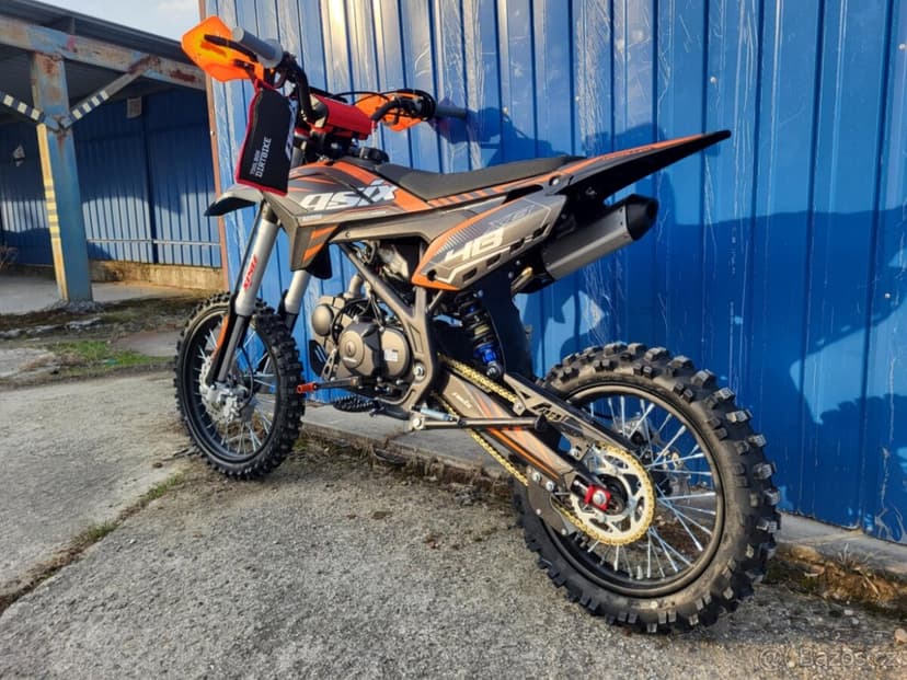 Pitbike ASIX XB-48 125ccm 17"/14" E-START + světlo