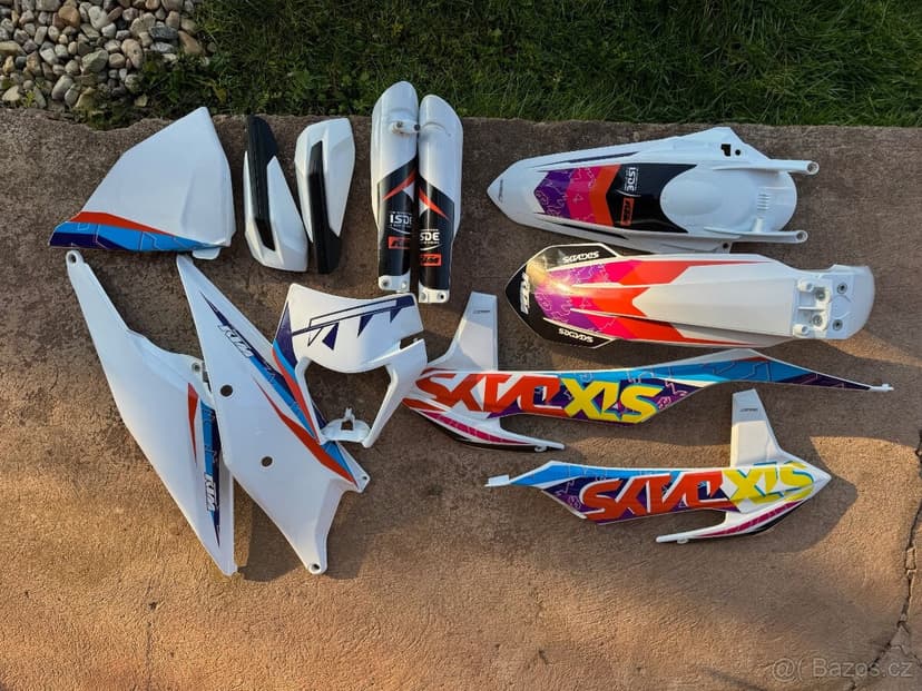 KTM EXC PLASTY + SEDLO 2020-2022