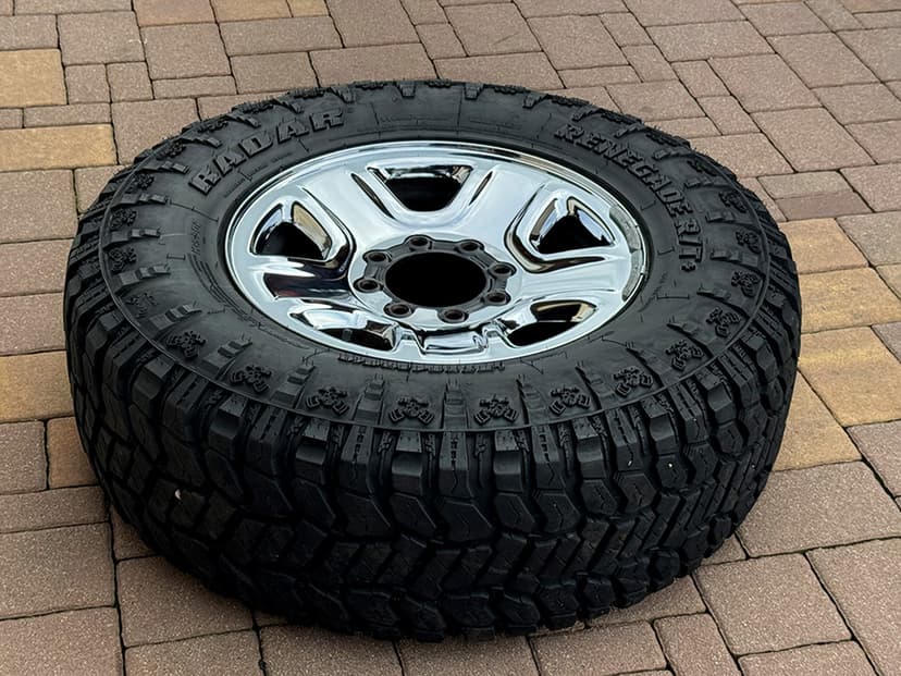 18" 8x165 DODGE RAM 2500 3500 - CHROM