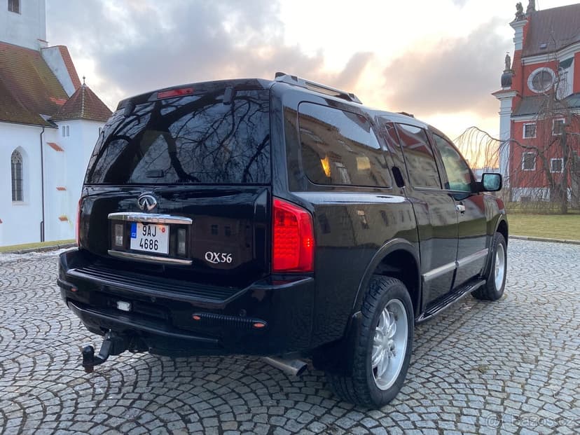 INFINITI QX 56 V8 4x4 LPG tažné 4t -> číst celé