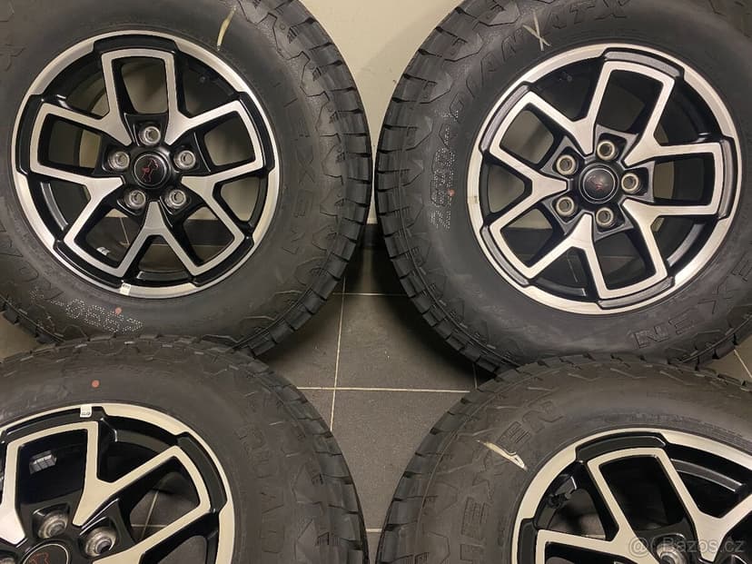 ORIGINAL ALU KOLA JEEP WRANGLER 255/75/17