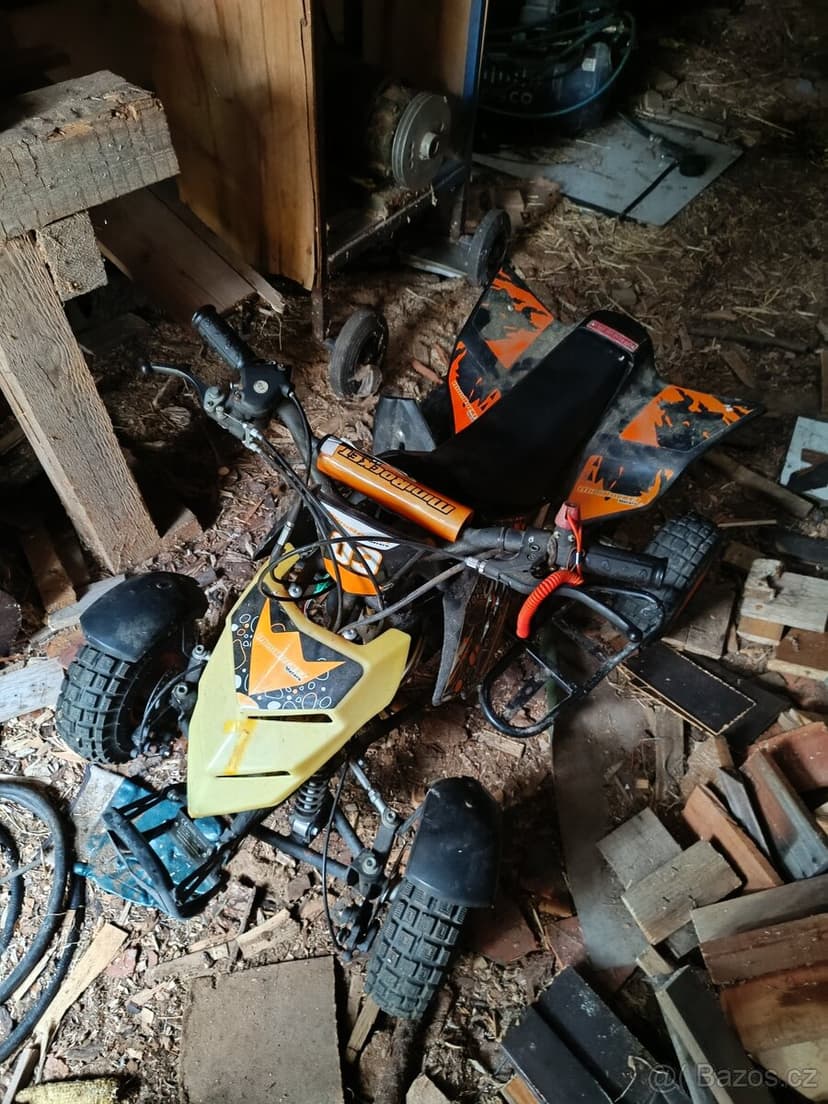 Dětská čtyřkolka mini rocket