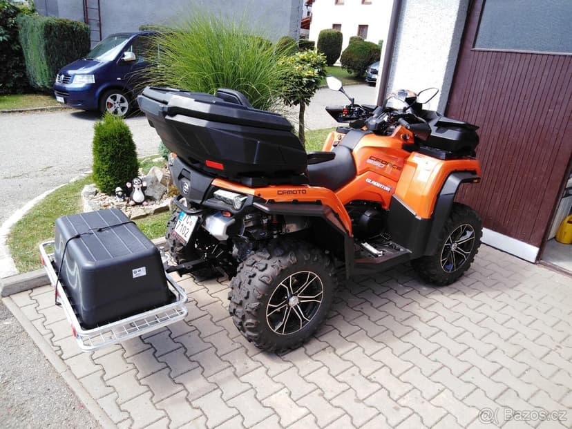 CF MOTO X850 +vozík +nosič.