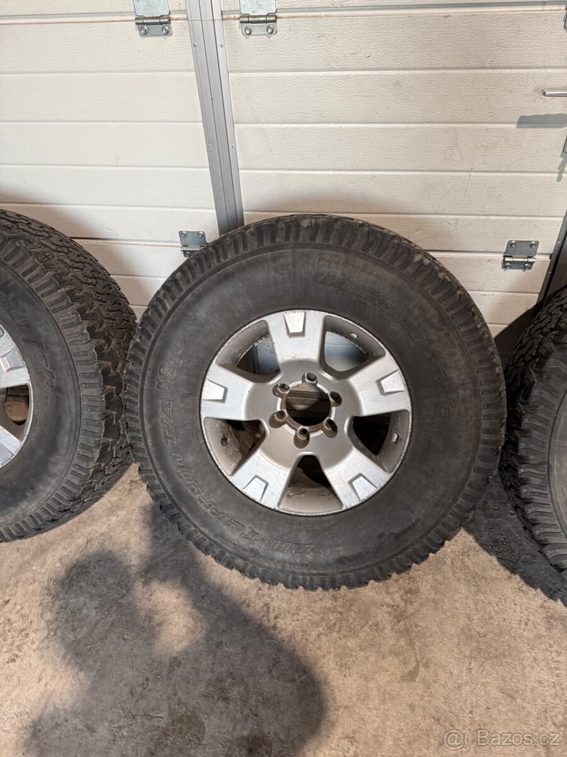 Original GU4 disky Nissan patrol po kusech na prodej